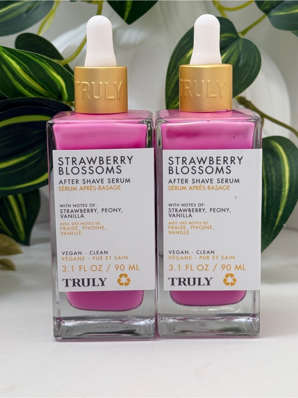 2x TRULY Strawberry Blossoms After Shave Serum - New